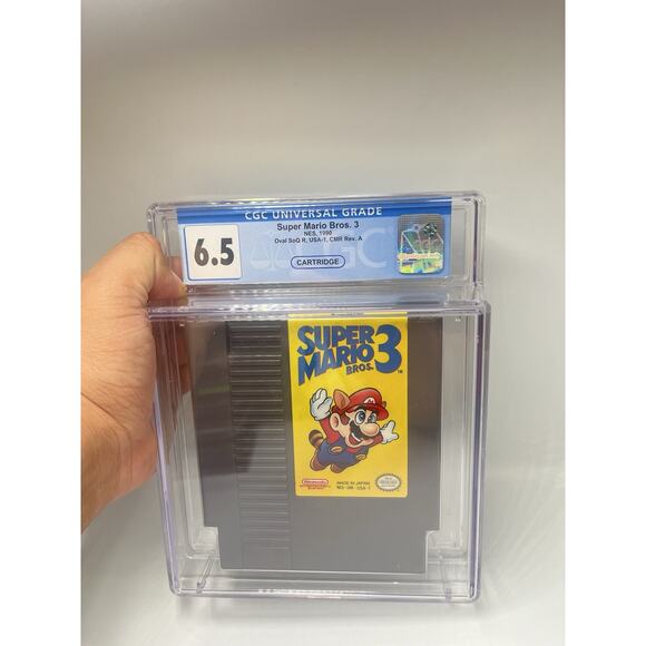 Super Mario Bros. 3 - NES - CGC Grade 6.5 Nintendo Sweet Cartridge Look - Picture 10 of 10